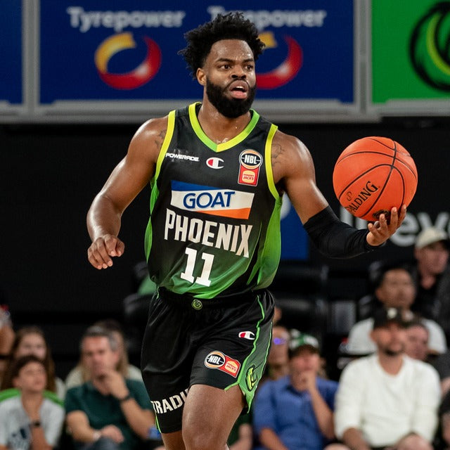 Derrick Walton Jr NBL25 Signed Match-Worn Home Jersey