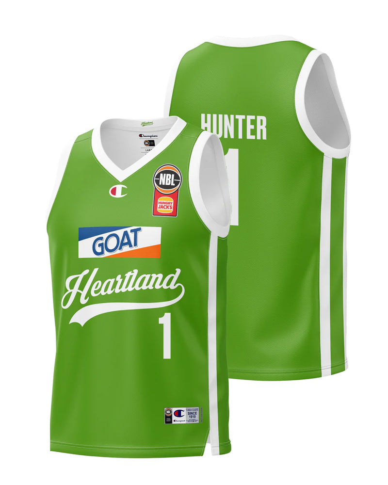 Jordan Hunter NBL25 Signed Heartland Jersey