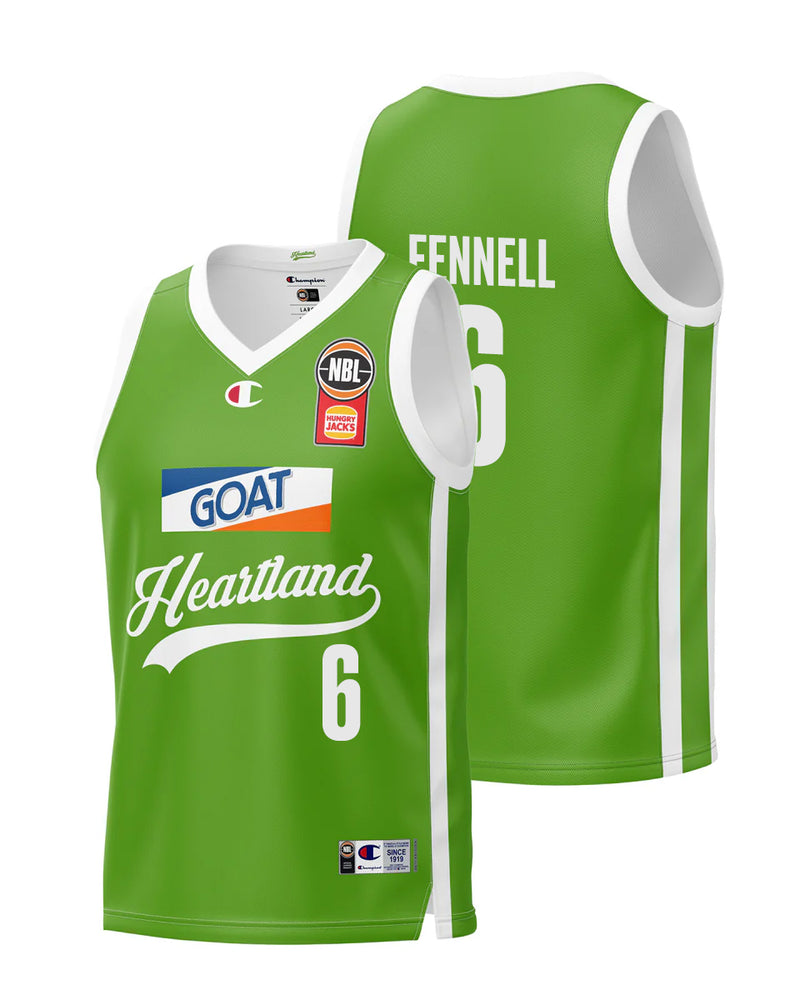 Luke Fennell NBL25 Signed Heartland Jersey