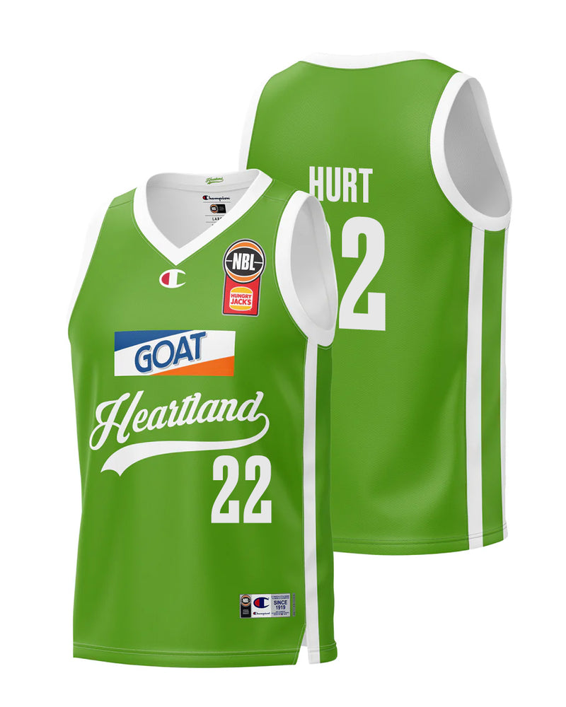 Matthew Hurt NBL25 Signed Heartland Jersey