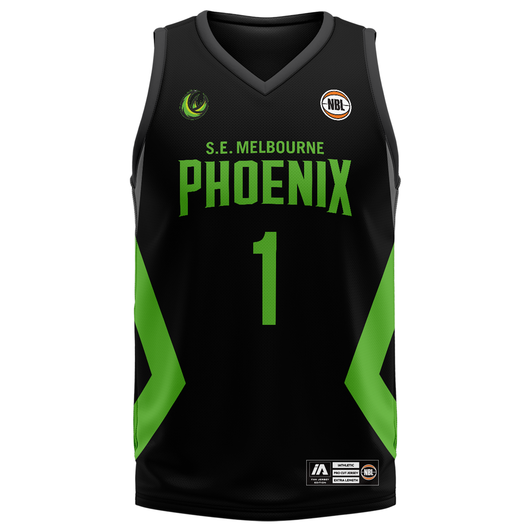 SEM Phoenix NBL26 Cut and Sew Jersey - Hunter
