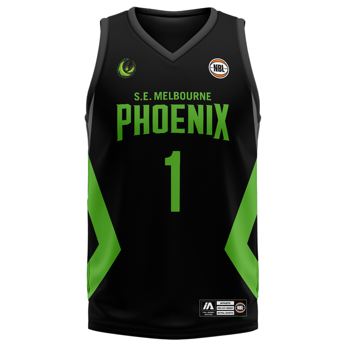 SEM Phoenix NBL26 Cut and Sew Jersey - Hunter