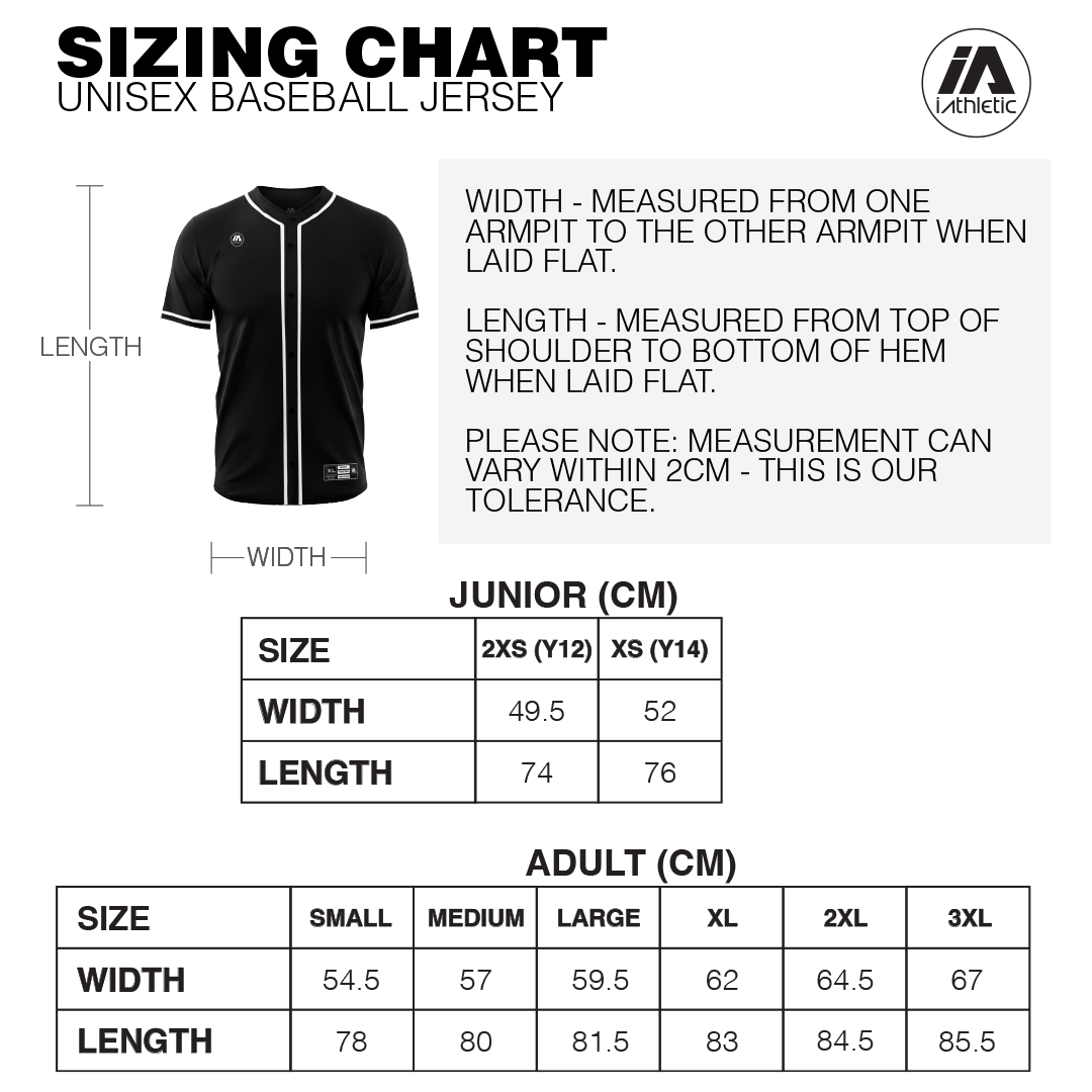 South East Melbourne Phoenix NBL26 Baseball Jersey