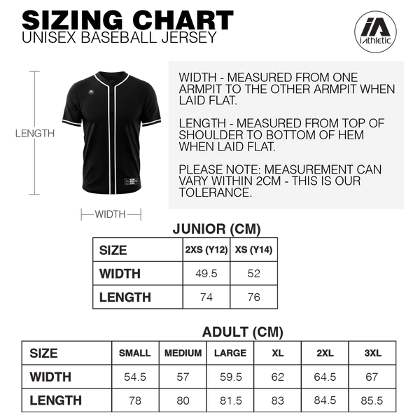 South East Melbourne Phoenix NBL27 Baseball Jersey