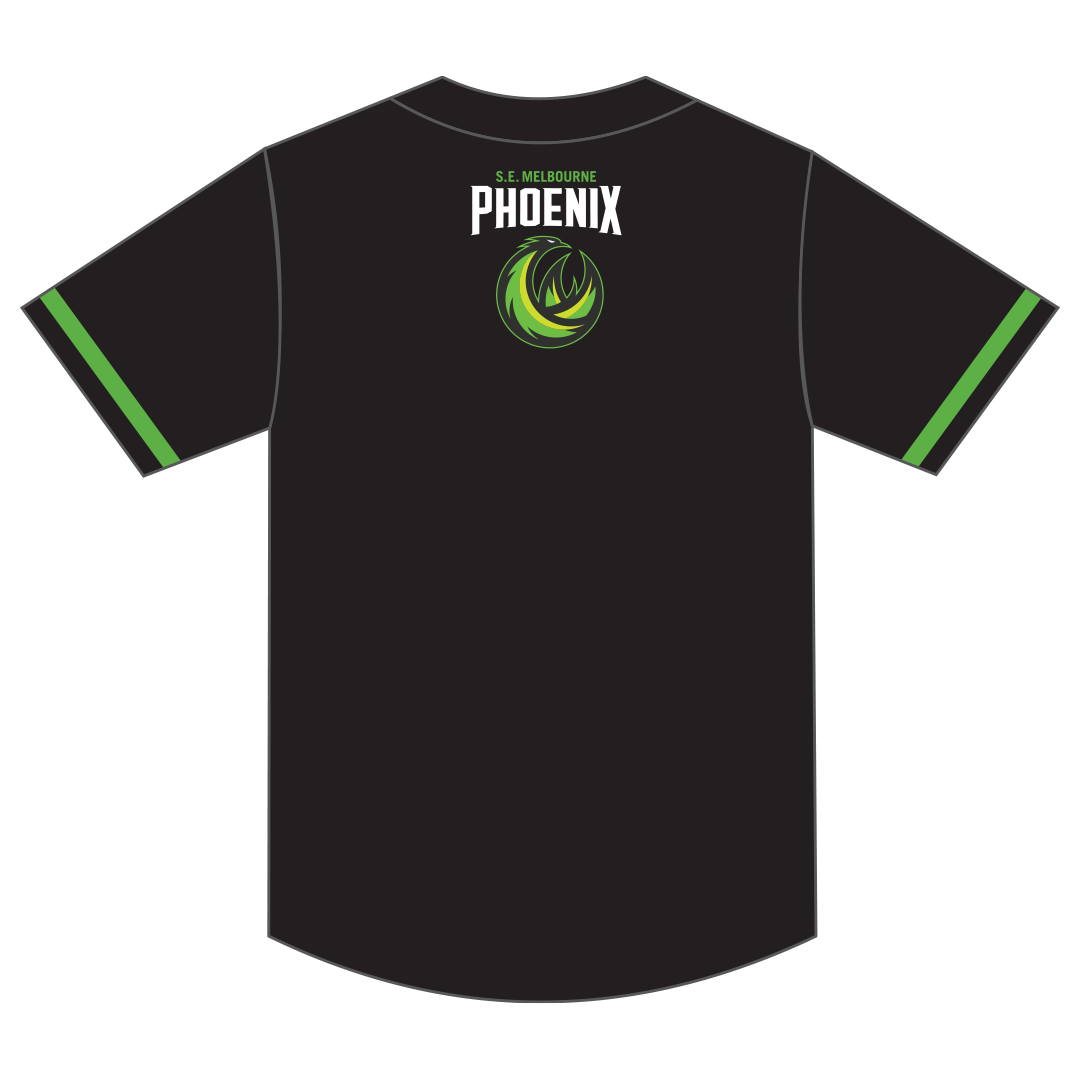 South East Melbourne Phoenix NBL26 Baseball Jersey