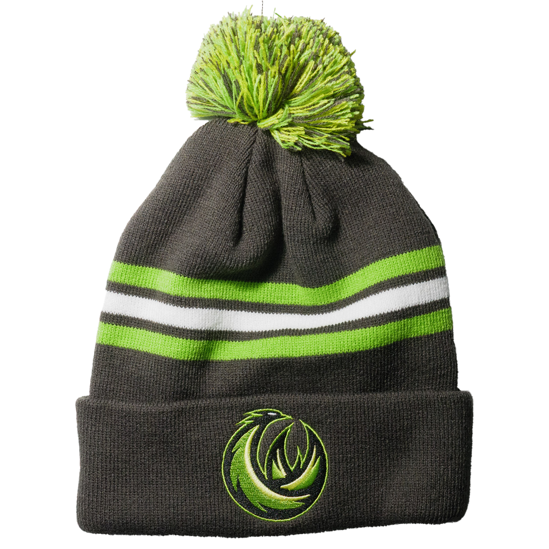 COMING SOON South East Melbourne Phoenix NBL27 Beanie - Black/Green/White
