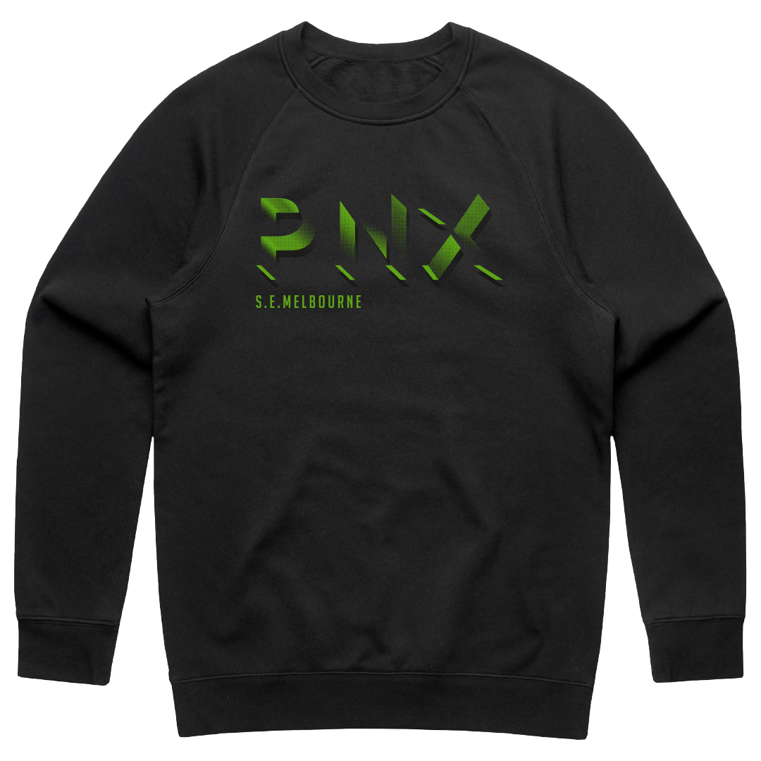 South East Melbourne Phoenix NBL27 Pixel Cotton Crewneck