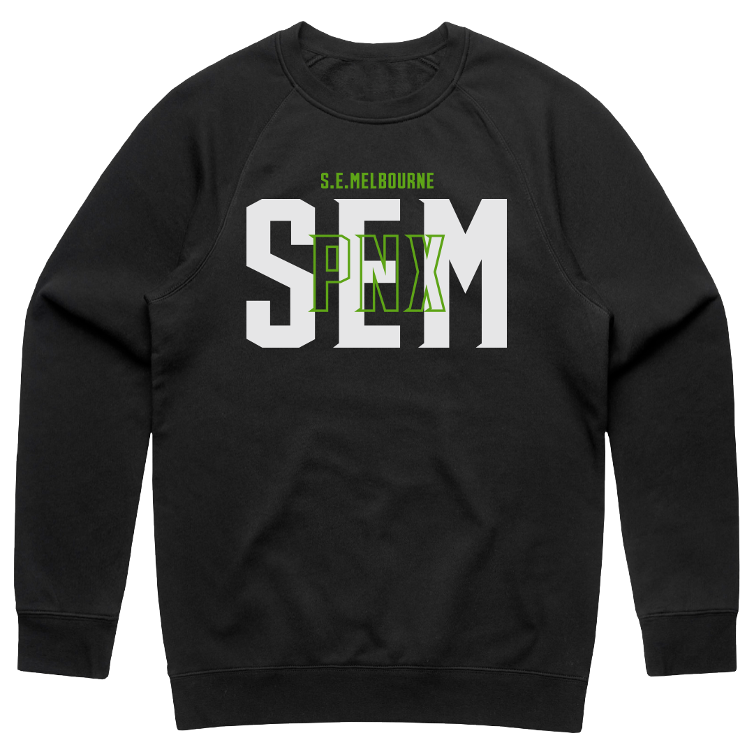 South East Melbourne Phoenix NBL27 Represent Cotton Crewneck