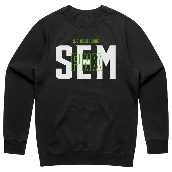 South East Melbourne Phoenix NBL27 Represent Cotton Crewneck