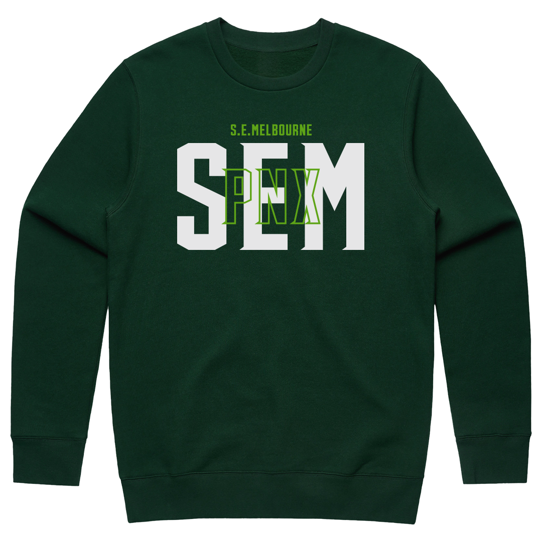 South East Melbourne Phoenix NBL27 Represent Cotton Crewneck