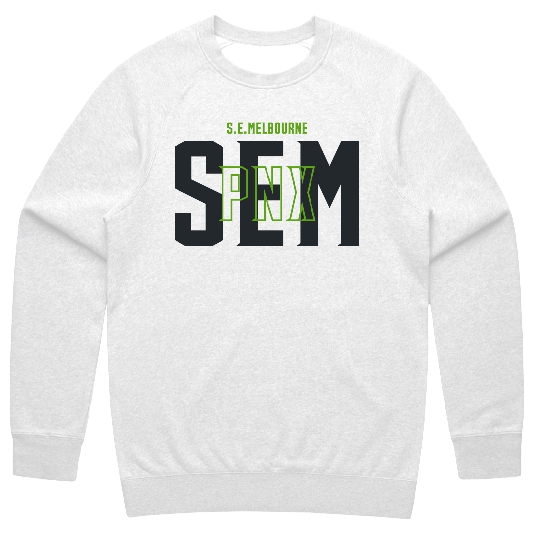 South East Melbourne Phoenix NBL27 Represent Cotton Crewneck