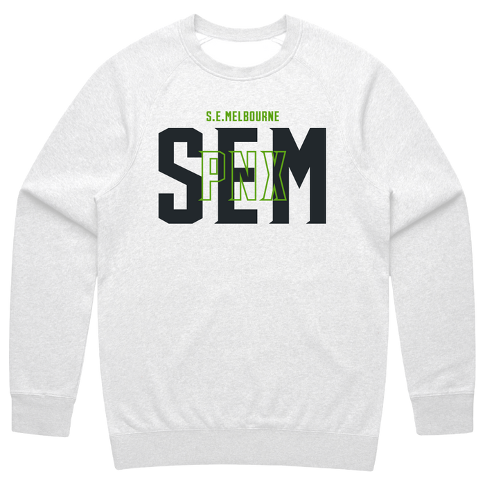 South East Melbourne Phoenix NBL27 Represent Cotton Crewneck