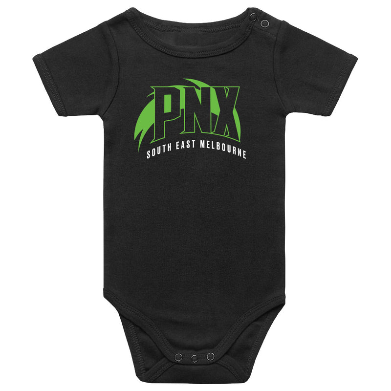 South East Melbourne Phoenix NBL25 Script East Infant Onesie