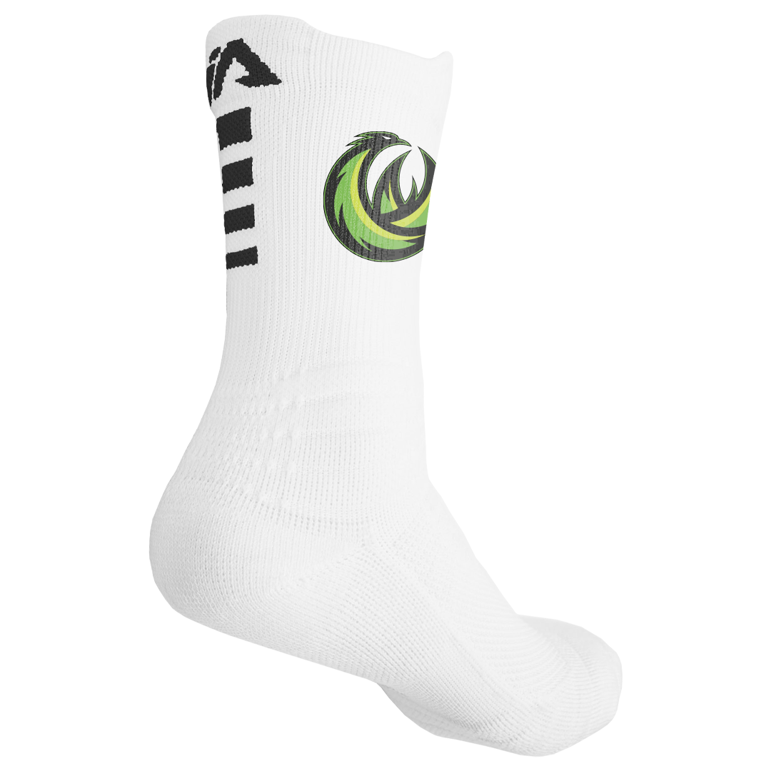 South East Melbourne Phoenix NBL27 Pro Socks - White/Green