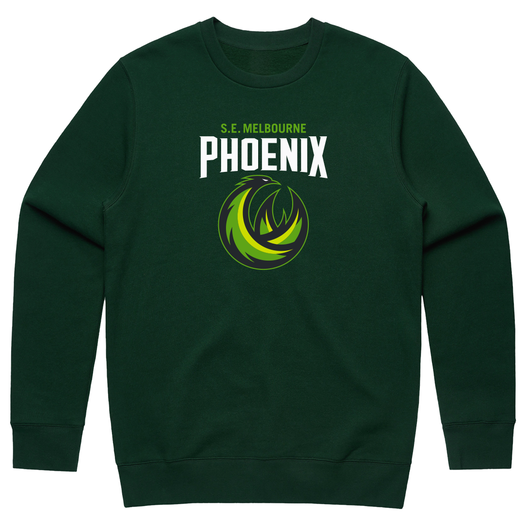 South East Melbourne Phoenix NBL27 Staple Cotton Crewneck